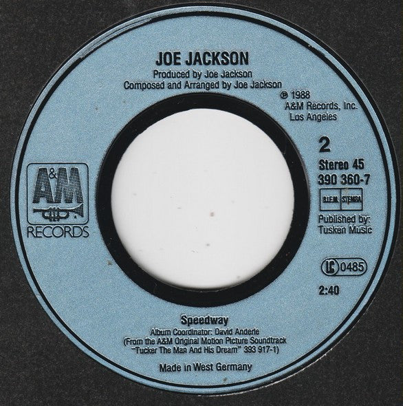 Joe Jackson : (He's A) Shape In A Drape (7", Single)