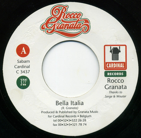 Rocco Granata : Bella Italia / Luna (7", Single)