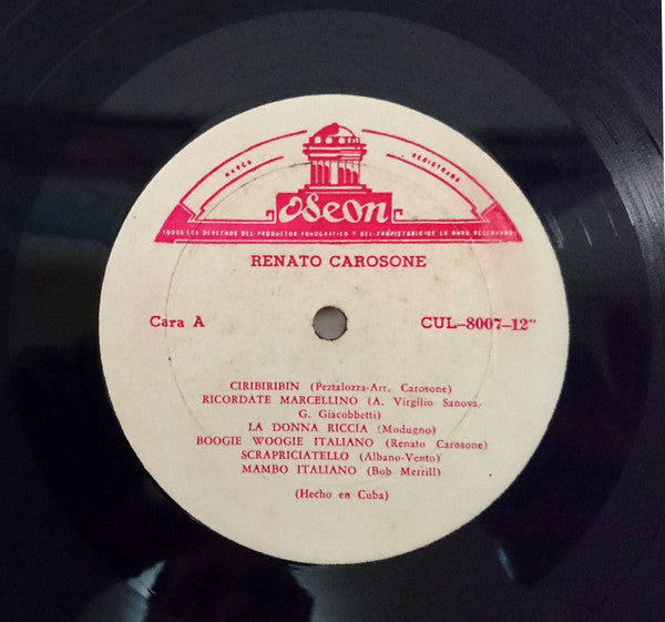 Renato Carosone : Buon Divertimento... (LP, Comp)