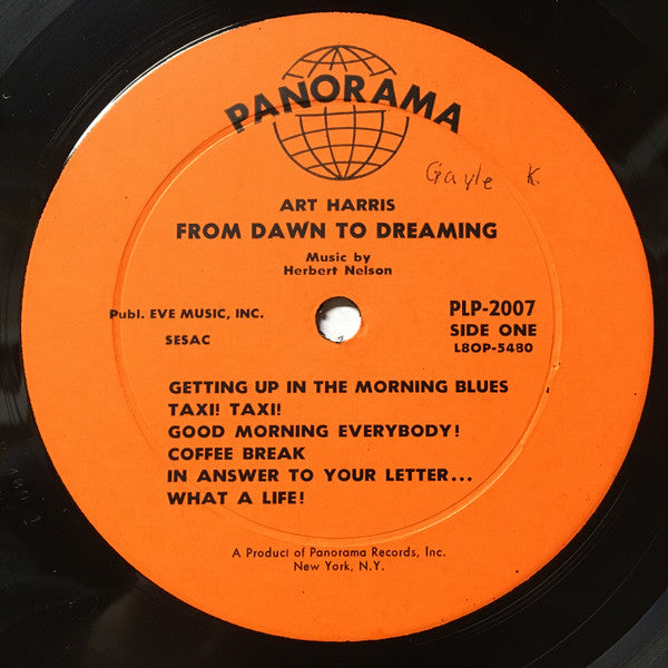 Arthur Harris : From Dawn To Dreaming (LP)