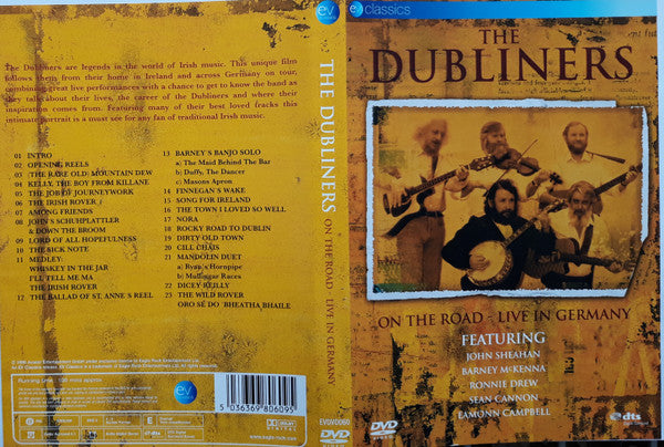 The Dubliners : On The Road - Live In Germany (DVD, PAL, Mul)