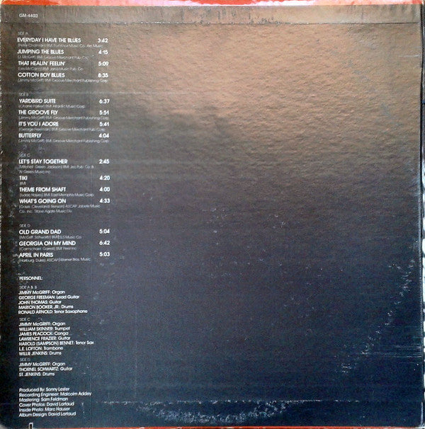 Jimmy McGriff : Flyin' Time (2xLP, Comp)