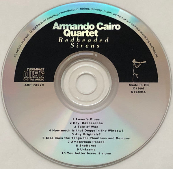 Armando Cairo Quartet : Redheaded Sirens (CD)