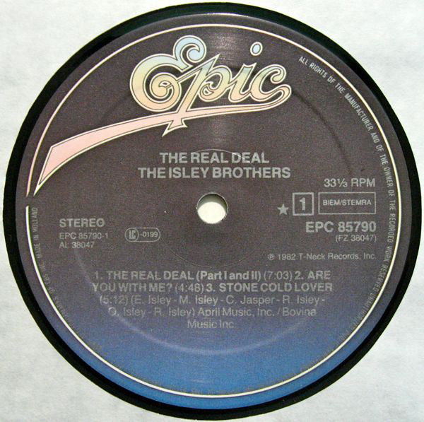 The Isley Brothers : The Real Deal (LP, Album)
