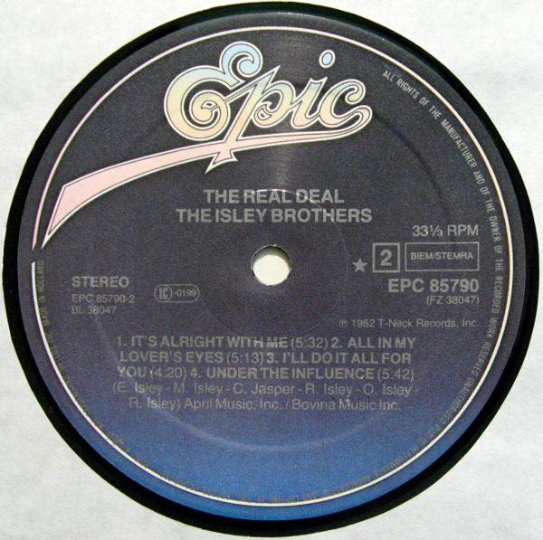 The Isley Brothers : The Real Deal (LP, Album)