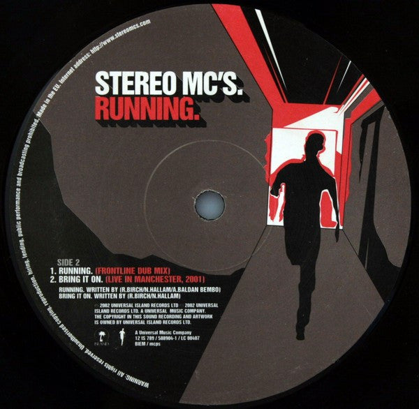 Stereo MC's : Running (12", Single)
