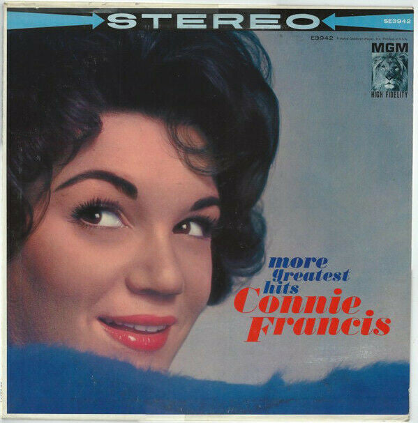 Connie Francis : More Greatest Hits (LP, Comp, PRC)