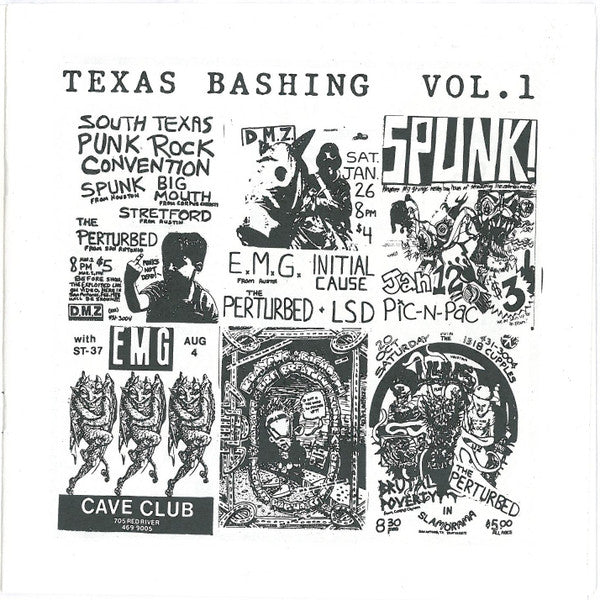 Various : Texas Bashing • The Compilation • (7", Comp)