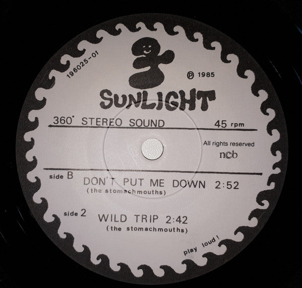 The Stomach Mouths : This Is..... The Stomach Mouths (7", Single, Num, gre)