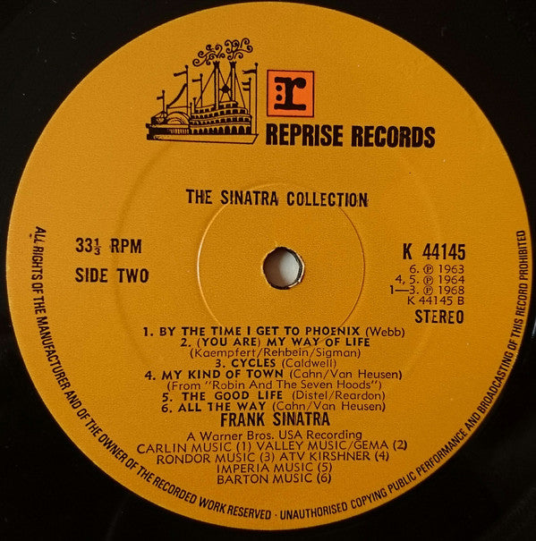 Frank Sinatra : The Sinatra Collection (LP, Comp)