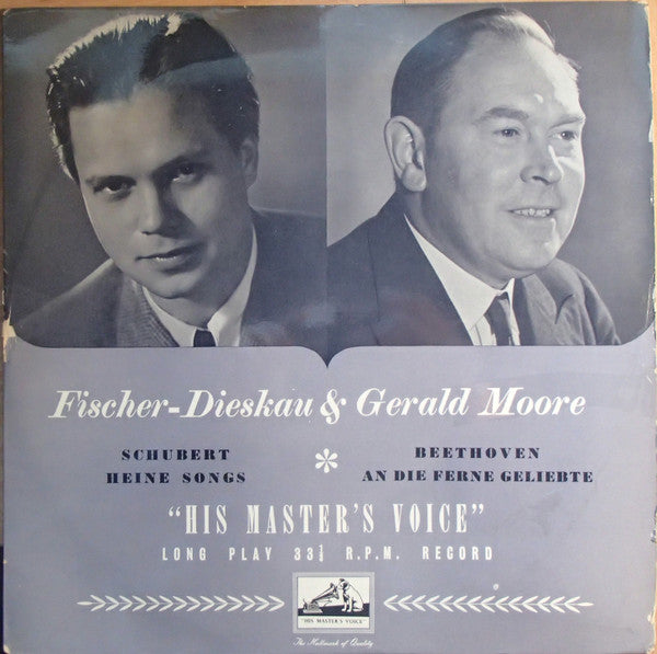 Dietrich Fischer-Dieskau, Gerald Moore : An Die Ferne / Heine Songs (LP, Album, Mono)