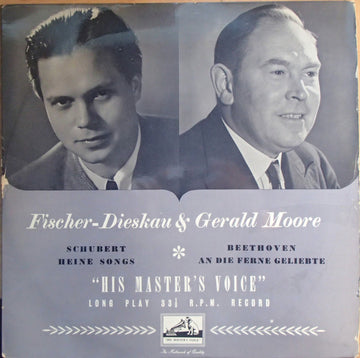 Dietrich Fischer-Dieskau, Gerald Moore : An Die Ferne / Heine Songs (LP, Album, Mono)