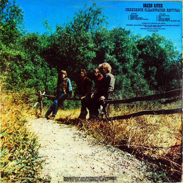 Creedence Clearwater Revival : Green River (LP, Album, RE)