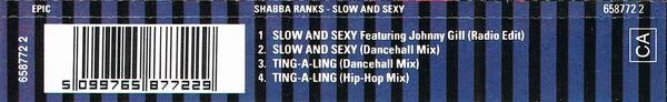 Shabba Ranks Featuring Johnny Gill : Slow And Sexy (CD, Single)