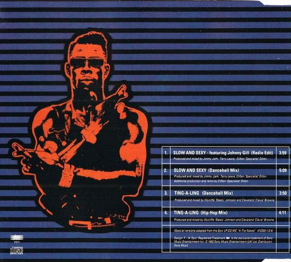 Shabba Ranks Featuring Johnny Gill : Slow And Sexy (CD, Single)