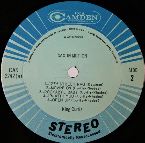 King Curtis : Sax In Motion (LP, Album)