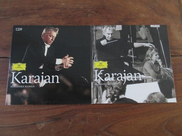 Herbert von Karajan, Berliner Philharmoniker, Wiener Philharmoniker, Concertgebouworkest : Karajan (10xCD, S/Edition + Box, Comp)