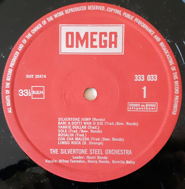 The Silvertone Steel Orchestra : The Silvertone Steel Orchestra (LP)