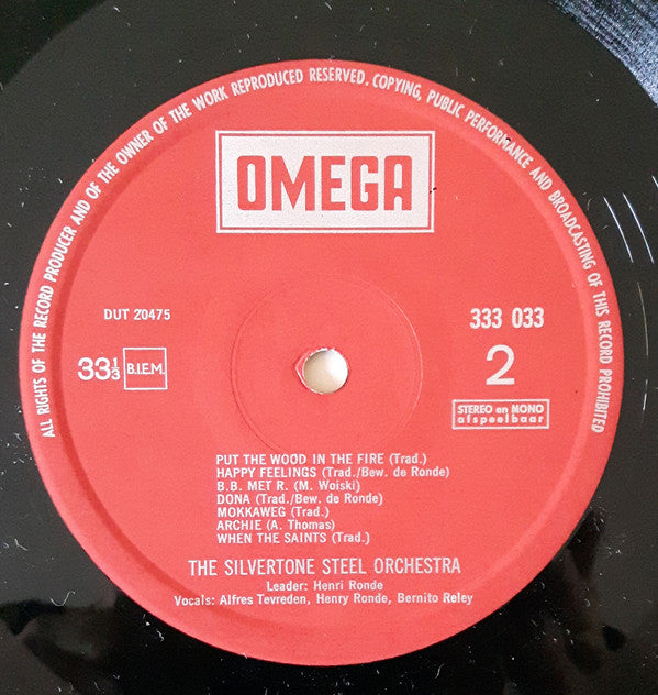 The Silvertone Steel Orchestra : The Silvertone Steel Orchestra (LP)