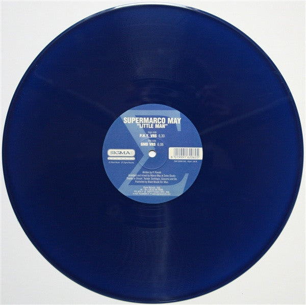 Supermarco May : Little Man (12", Dar)