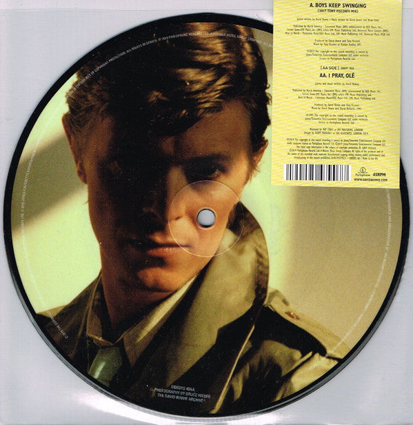 David Bowie : Boys Keep Swinging (7", Single, Ltd, Pic)