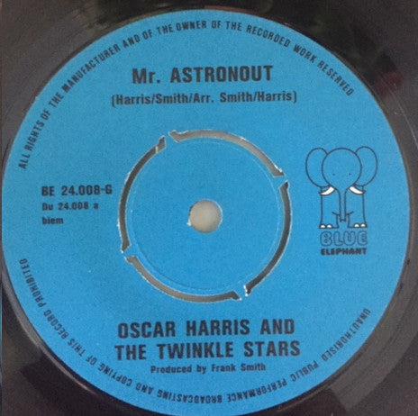 Oscar Harris And The Twinkle Stars : Mr. Astronout (7", Single)
