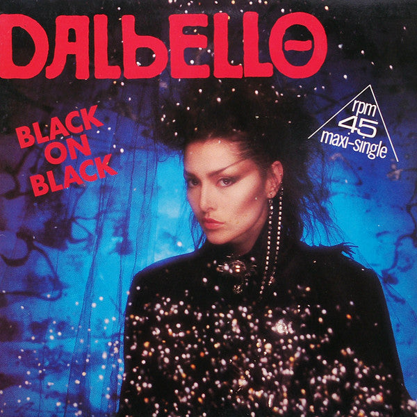 Lisa Dal Bello : Black On Black (12", Maxi)
