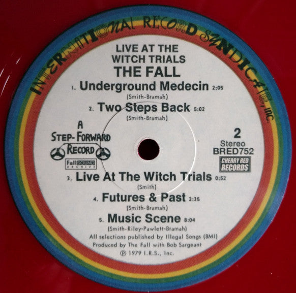 The Fall : Live At The Witch Trials (LP, Album, Ltd, RE, Red)