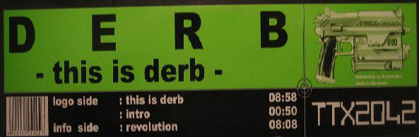 Derb : This Is Derb (12")