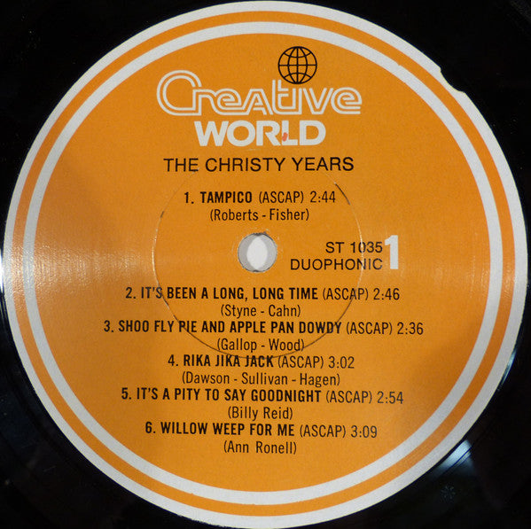 Stan Kenton : The Christy Years (LP, Album, Los)