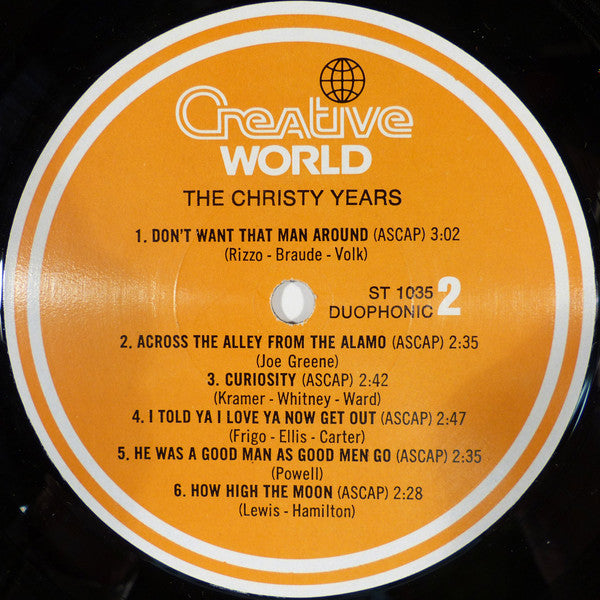 Stan Kenton : The Christy Years (LP, Album, Los)