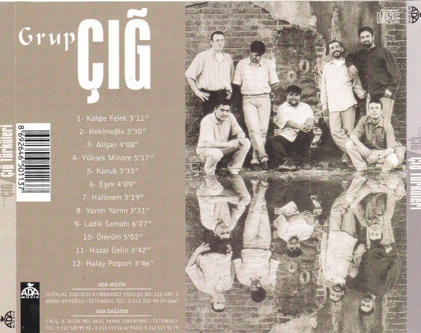 Grup Çığ : Çığ Türküleri (CD, Album)