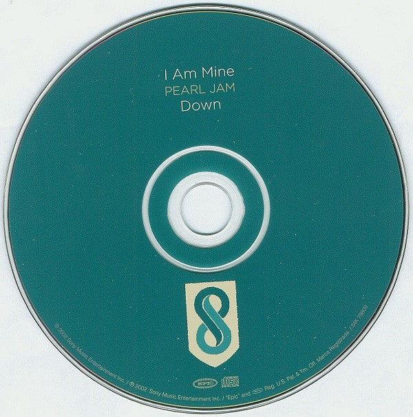 Pearl Jam : I Am Mine (CD, Single, Dig)