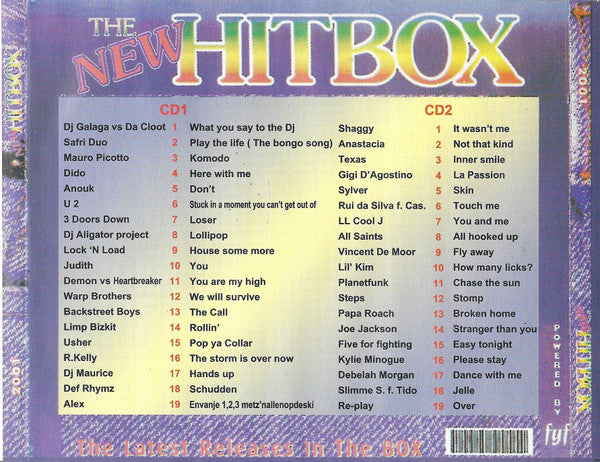 Various : The New Hitbox Size 3 (2xCD, Comp, Unofficial)
