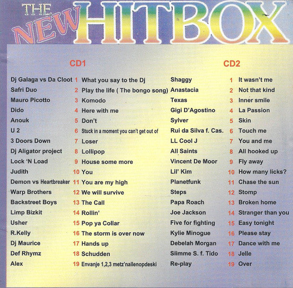 Various : The New Hitbox Size 3 (2xCD, Comp, Unofficial)