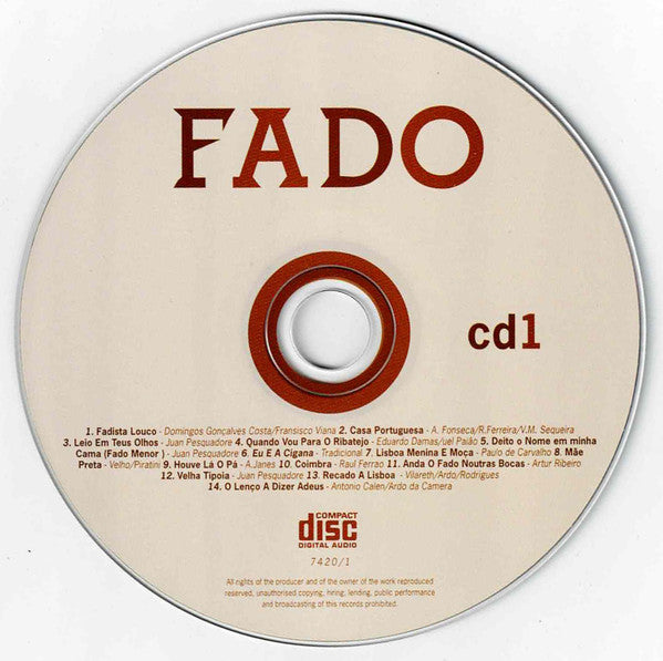 Various : The World Of Fado  (2xCD, Comp)