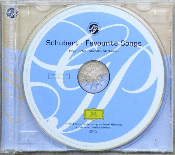 Franz Schubert - Bryn Terfel, Malcolm Martineau : An Die Musik • Berühmte Schubert-Lieder • Favourite Schubert Songs (CD, Album, RE)