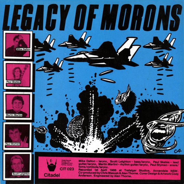 The Trilobites : American TV / Legacy Of Morons (7", Single)