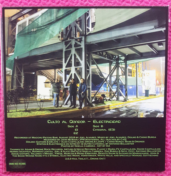 Culto Al Qondor : Electricidad (LP, Album, Ltd, Neo)