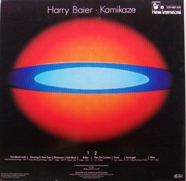 Harry Baierl : Kamikaze (LP, Album)
