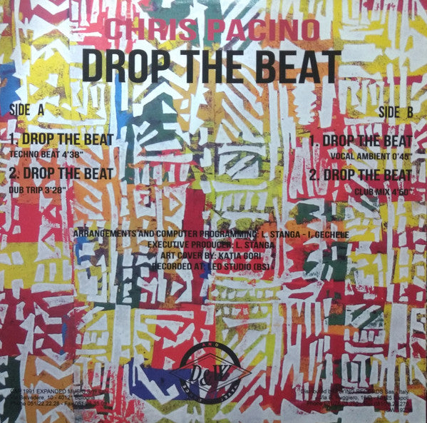 Chris Pacino : Drop The Beat (12", Single)