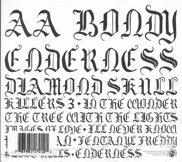 A.A. Bondy : Enderness (CD, Album, Dig)