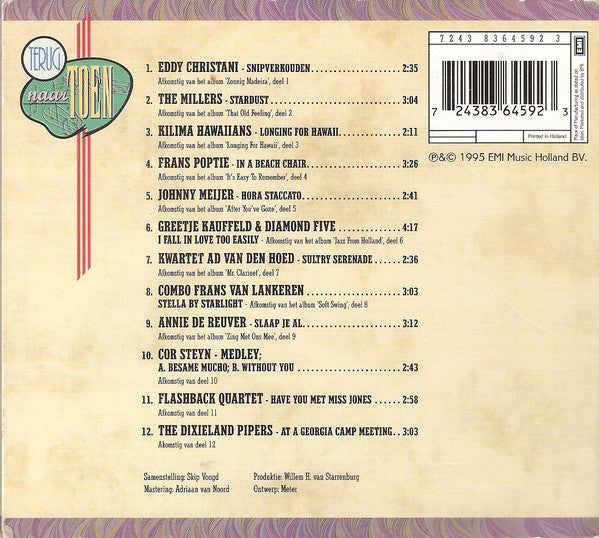 Various : Een Selectie Uit Terug Naar Toen (CD, Comp)