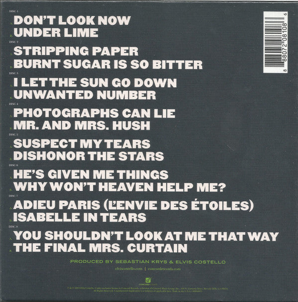 Elvis Costello & The Imposters : Look Now (8x7", Single + Box, S/Edition)