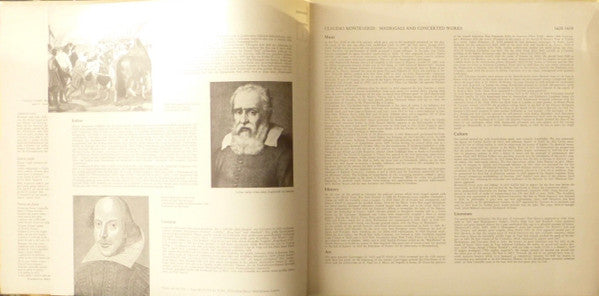 Claudio Monteverdi, Monteverdi-Chor Hamburg, Jürgen Jürgens, Leonhardt-Consort : Madrigali E Concerti (LP, Album, Gat)