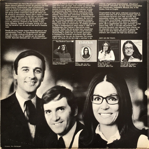 Nana Mouskouri : Nana Mouskouri's Grand Gala (LP, Comp, Gat)