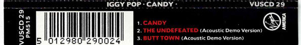 Iggy Pop : Candy (CD, Maxi)