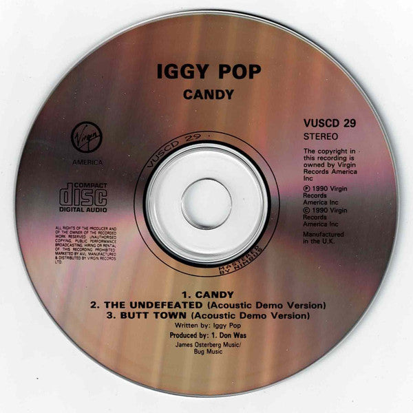 Iggy Pop : Candy (CD, Maxi)