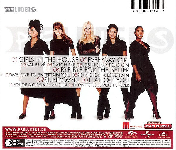 Preluders : Girls In The House (CD, Album, Copy Prot.)