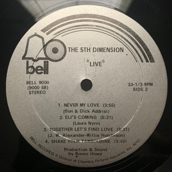 The 5th Dimension* : Live!! (2xLP, Album)